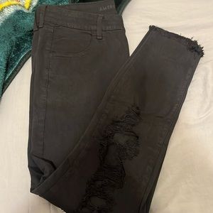 American Eagle High Rise jeggings Crop